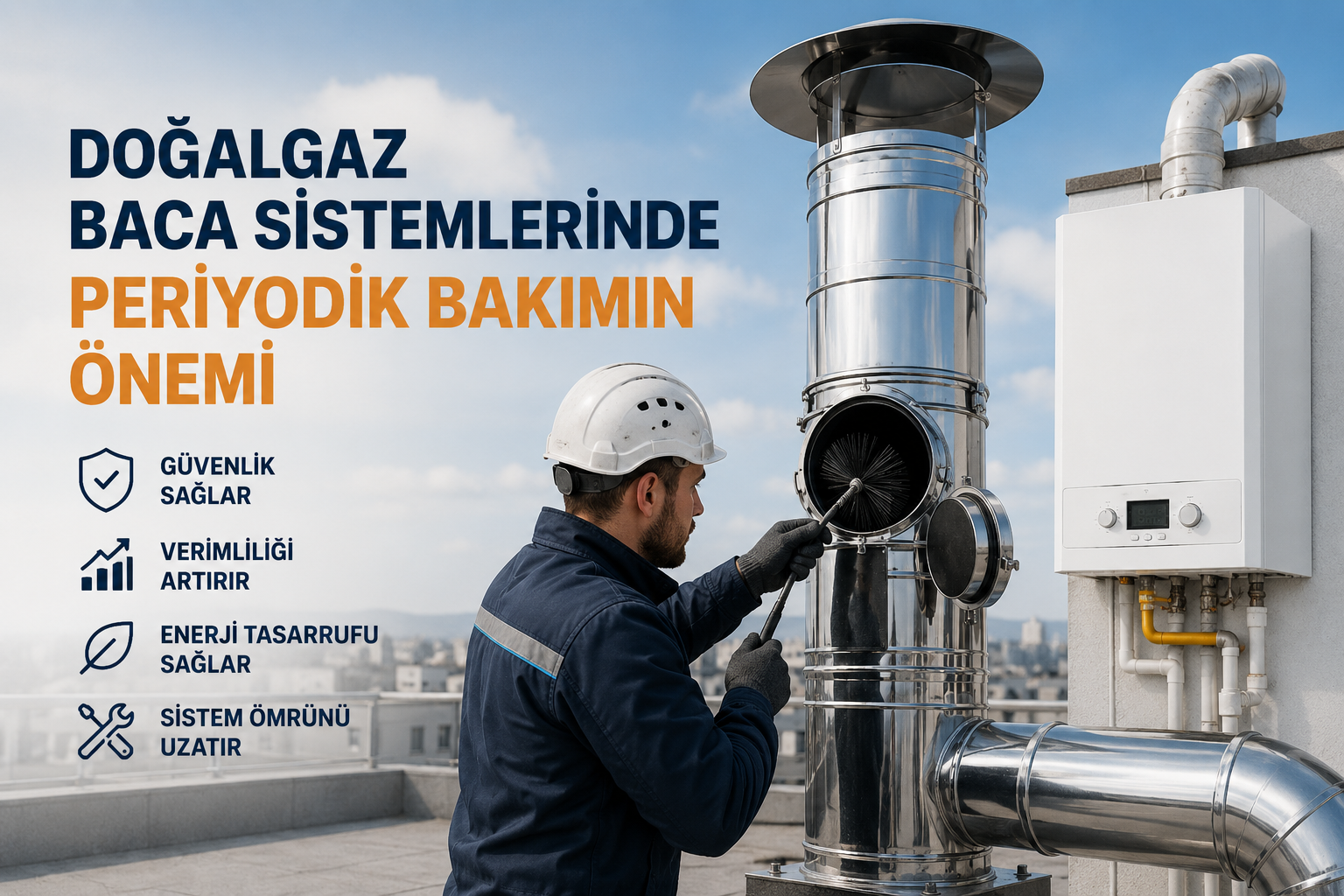 Doğalgaz Baca Sistemlerinde Periyodik Bakımın Önemi